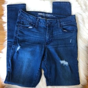 Old Navy Rock Star Mid-Rise Distressed Skinny Jean